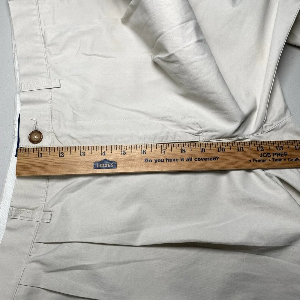 Polo by Ralph Lauren Hammond Pants (35x31.5) Cuffed Pleated Beige Old Money